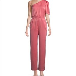 TRACY REESE || Anthropologie pink jumpsuit NWT LG